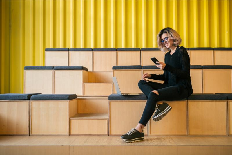 Tiered Office Seating in Woolton L25 7